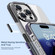 iPhone 15 Pro Max iPAKY MT Series Transparent PC+TPU Phone Case - Black
