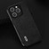iPhone 15 Pro Max ABEEL Black Edge Genuine Leather Mino Phone Case - Black