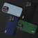 iPhone 15 Pro Max ABEEL Black Edge Genuine Leather Mino Phone Case - Black