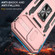 iPhone 15 Pro Max Armor PC + TPU Camera Shield Phone Case - Rose Gold iPhone 15 Pro Max Armor PC + TPU Camera Shield Phone Case - Rose Gold