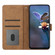 iPhone 15 Pro Max Seven Butterflies Embossed Leather Phone Case - Purple