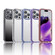 iPhone 15 Pro Max iPAKY Hanguang Series Transparent TPU+PC Phone Case - Transparent Red