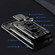 iPhone 15 Pro Max Sliding Camshield TPU+PC Phone Case with Card Slot - Blue
