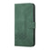 iPhone 15 Pro Max Cubic Skin Feel Flip Leather Phone Case - Green