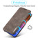 LC.IMEEKE Hon Ancient Series Flip Leather Phone Case iPhone 15 Pro Max - Coffee