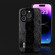 iPhone 15 Pro Max ABEEL Genuine Leather Weilai Series Phone Case - Black
