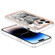 iPhone 15 Pro Electroplating Marble Dual-side IMD Phone Case - Totem Elephant