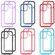 iPhone 15 Pro Max Starry Sky Solid Color Shockproof TPU Clear PC Phone Case - Black