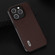 iPhone 15 Pro Max ABEEL Genuine Leather Xiaoya Series Phone Case - Coffee