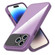 iPhone 15 Pro Max Large Window Acrylic + TPU Phone Case - Night Purple