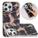 Electroplating Soft TPU Phone Case iPhone 15 Pro Max - Black Gold