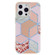 Electroplating Soft TPU Phone Case iPhone 15 Pro Max - Pink Rhombus