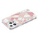 Electroplating Soft TPU Phone Case iPhone 15 Pro Max - Pink White Rhombus