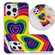 Electroplating Soft TPU Phone Case iPhone 15 Pro Max - Love Heart