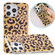Electroplating Soft TPU Phone Case iPhone 15 Pro Max - Leopard Print