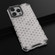 iPhone 15 Pro Max Lanyard Honeycomb Phone Case - White
