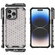 iPhone 15 Pro Max Lanyard Honeycomb Phone Case - White