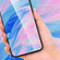 iPhone 15 Pro Max Marble Pattern Glass Protective Phone Case - Blue Ocean