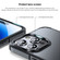 iPhone 15 Pro Max Ice-Crystal Matte TPU Hard PC Phone Case - Blue