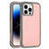 iPhone 15 Pro Max Defender Series XT MagSafe Magnetic PC + TPU Shockproof Phone Case - Pink+Grey