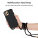 iPhone 15 Pro Max Wheat Straw Material + TPU Phone Case with Lanyard - Black