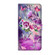 iPhone 15 Pro Max Crystal 3D Shockproof Protective Leather Phone Case - Butterfly