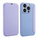 iPhone 15 Pro Max Imitate Liquid Skin Feel Leather Phone Case with Card Slots - Purple