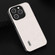 iPhone 15 Pro ABEEL Genuine Leather Wave Black Edge Phone Case - Grey