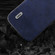 iPhone 15 Pro ABEEL Two-color Calf Texture PU Phone Case - Blue