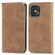 iPhone 15 Pro Retro Skin Feel Magnetic Flip Leather Phone Case - Brown iPhone 15 Pro Retro Skin Feel Magnetic Flip Leather Phone Case - Brown