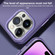 iPhone 15 Pro Frosted Translucent Mist Phone Case - Black