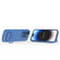 iPhone 15 Pro Wavy Texture TPU Phone Case with Lens Film - Blue