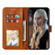 iPhone 15 Pro Feather Pattern Litchi Texture Leather Phone Case - Brown