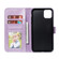 iPhone 15 Pro Mandala Embossing Pattern Horizontal Flip Leather Phone Case - Purple