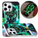 iPhone 15 Pro Electroplating Soft TPU Phone Case - Fierce Wolf