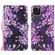 iPhone 15 Pro Painted Pattern Horizontal Flip Leather Phone Case - Lily iPhone 15 Pro Painted Pattern Horizontal Flip Leather Phone Case - Lily
