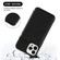 iPhone 15 Pro Skin Feel PU + TPU + PC Back Cover Shockproof Case - Black