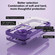 iPhone 15 Pro All-inclusive TPU Edge Acrylic Back Phone Case with Lens Film - Sierra Blue
