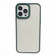 iPhone 15 Pro Macaron High Transparent PC Phone Case - Green