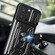 iPhone 15 Pro Sliding Camshield TPU+PC Phone Case with Card Slot - Rose Gold