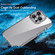 iPhone 15 Pro iPAKY Hanguang Series Transparent TPU+PC Phone Case - Transparent Blue