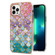 iPhone 15 Pro Electroplating Pattern IMD TPU Shockproof Case - Colorful Scales