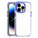 iPhone 15 Pro Two-color TPU Transparent PC Shockproof Phone Case - Blue