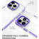 iPhone 15 Pro Two-color TPU Transparent PC Shockproof Phone Case - Blue