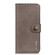 iPhone 15 Pro KHAZNEH Cowhide Texture Horizontal Flip Leather Phone Case - Khaki