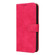 iPhone 15 Pro Skin Feel Magnetic Flip Leather Phone Case - Rose Red