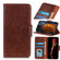 iPhone 15 Pro Nappa Texture Leather Case - Brown
