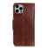 iPhone 15 Pro Nappa Texture Leather Case - Brown