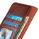 iPhone 15 Pro Nappa Texture Leather Case - Brown