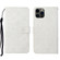 iPhone 15 Pro Ethnic Style Embossed Pattern Leather Phone Case - White iPhone 15 Pro Ethnic Style Embossed Pattern Leather Phone Case - White